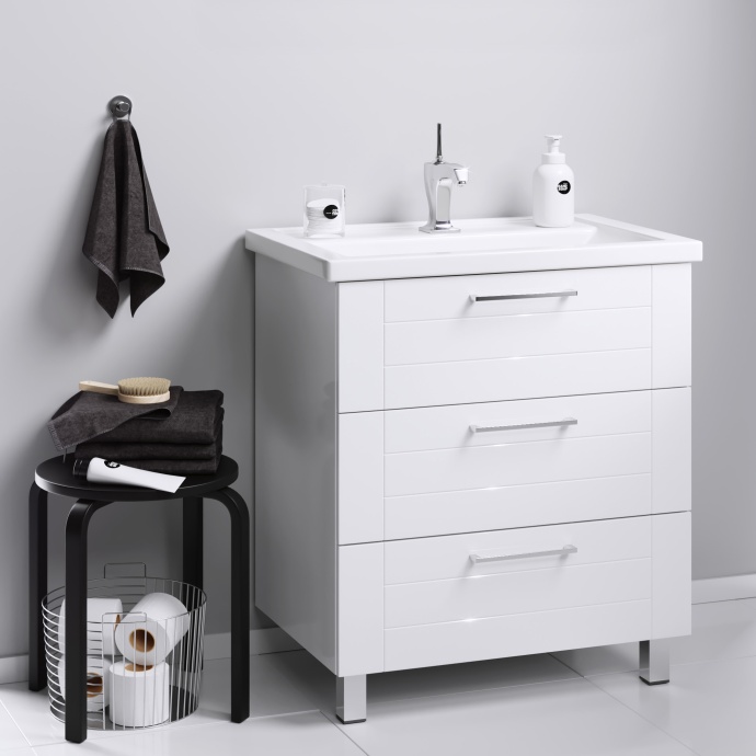 Мебель для ванной Aqwella Manchester 80 напольная - 1