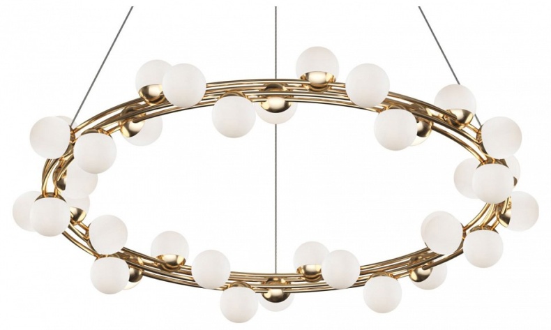 Подвесная светодиодная люстра Maytoni Tessara MOD081PL-L50G3K - 0