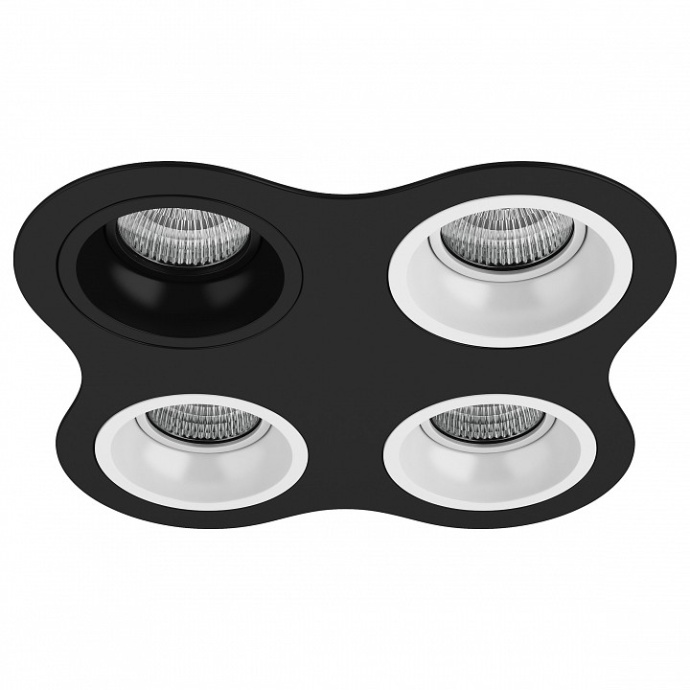 Встраиваемый светильник Lightstar Domino (214647+214607+214606+214606+214606) D64707060606 - 0