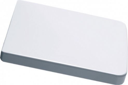 Крышка-сиденье Kerasan Ego белый/хром, с микролифтом  328801 - 0