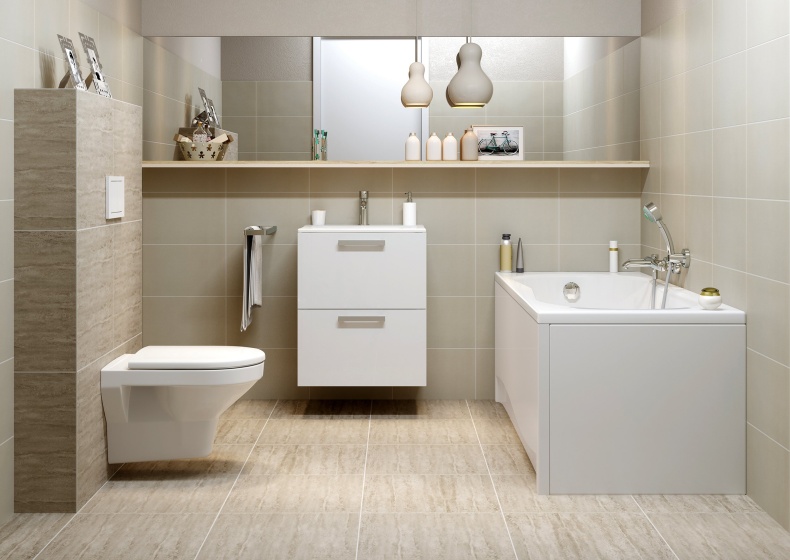 Акриловая ванна Cersanit Nike 170 ультра белый 63347 - 2