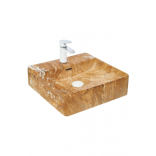 Раковина накладная Weltwasser WW ELBACH 2177 M846 42 коричневый  10000004544 - 0