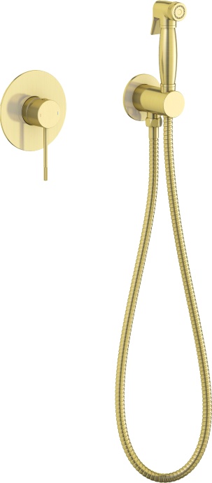 Гигиенический душ Timo Saona со смесителем, золото 2389/17SM - 0