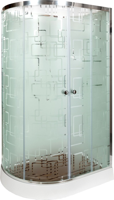 Душевая кабина Deto ЕМ 110х80  EM1511RNGM - 1