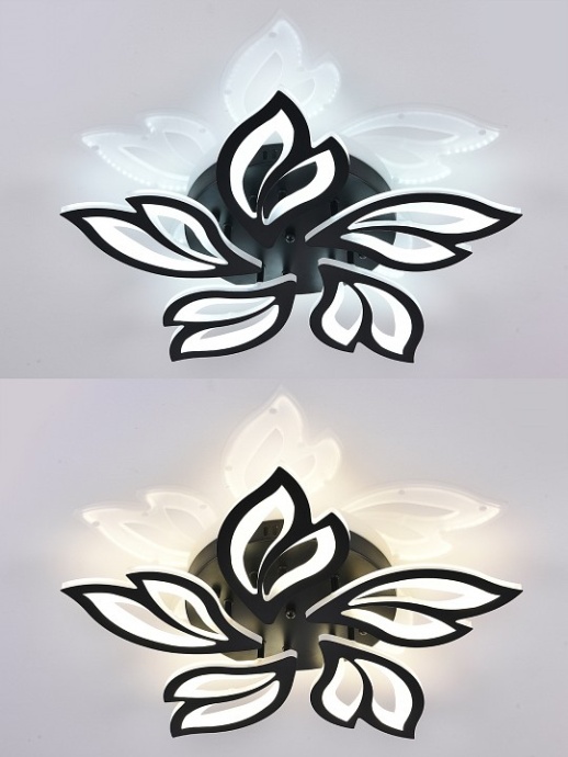 Потолочная люстра Natali Kovaltseva High-Tech Led Lamps HIGH-TECH LED LAMPS 82006 BLACK - 1