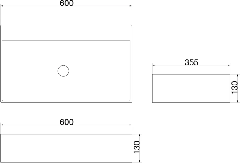 Раковина SantiLine SL-1093 - 1