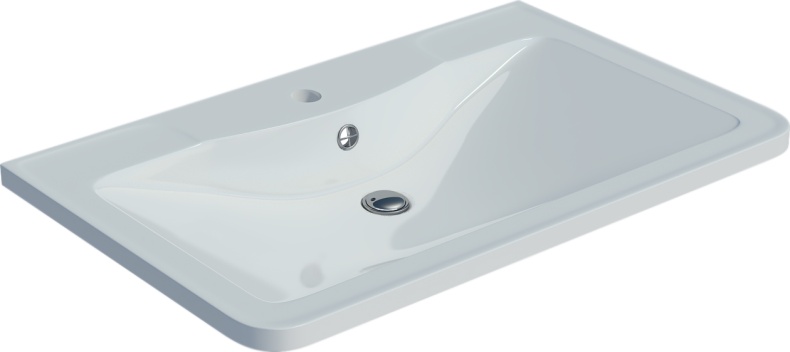 Мебель для ванной STWORKI Монтре 70 белая 432014 - 6