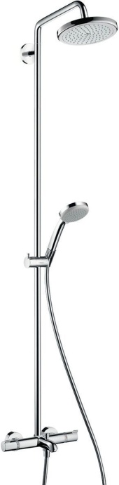 Душевая стойка Hansgrohe Croma 220 Showerpipe 27223000 с термостатом - 0