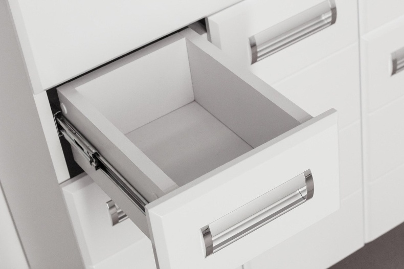 Тумба с раковиной Style Line Ирис 75 белая - 3