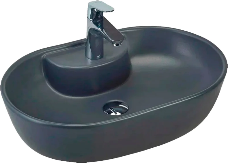 Раковина накладная beWash Bogen 60 черный 88611106 - 0