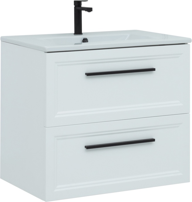 Тумба с раковиной STWORKI Эстерсунд 75 белая матовая 440912 - 5