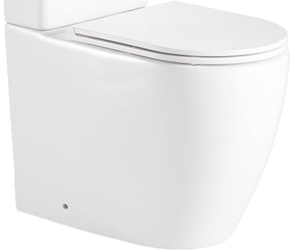 Чаша унитаза компакт BelBagno Etna без бачка сиденья белый BB2157CPR - 0