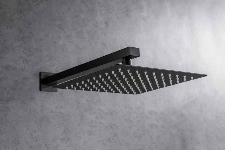 Верхний душ Allen Brau Infinity черный матовый 5.21019-31 - 1