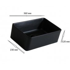Раковина накладная Ceramalux N черный  6230MB - 1
