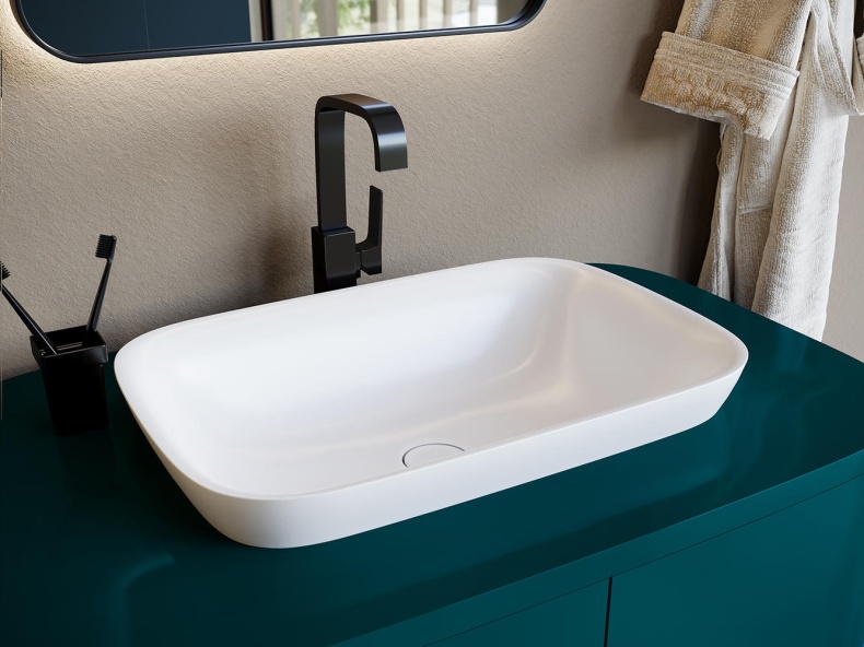 Раковина Salini Marea 1802202M S-Stone, матовый - 0