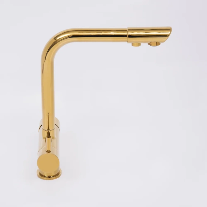 Смеситель для кухни Wasserkraft золото A8377 - 1