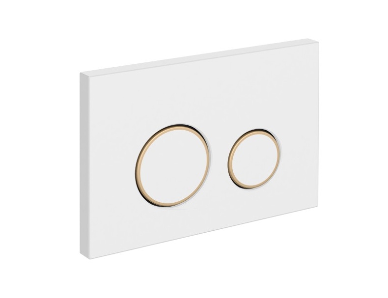 Кнопка TWINS для LINK PRO/VECTOR/LINK/HI-TEC пластик белый матовый с рамкой 63535 - 0