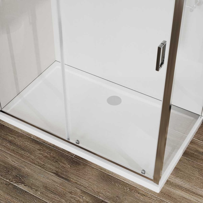 Душевой уголок Vincea City 120х90 профиль хром стекло прозрачное VSR-5CT9012CL - 1