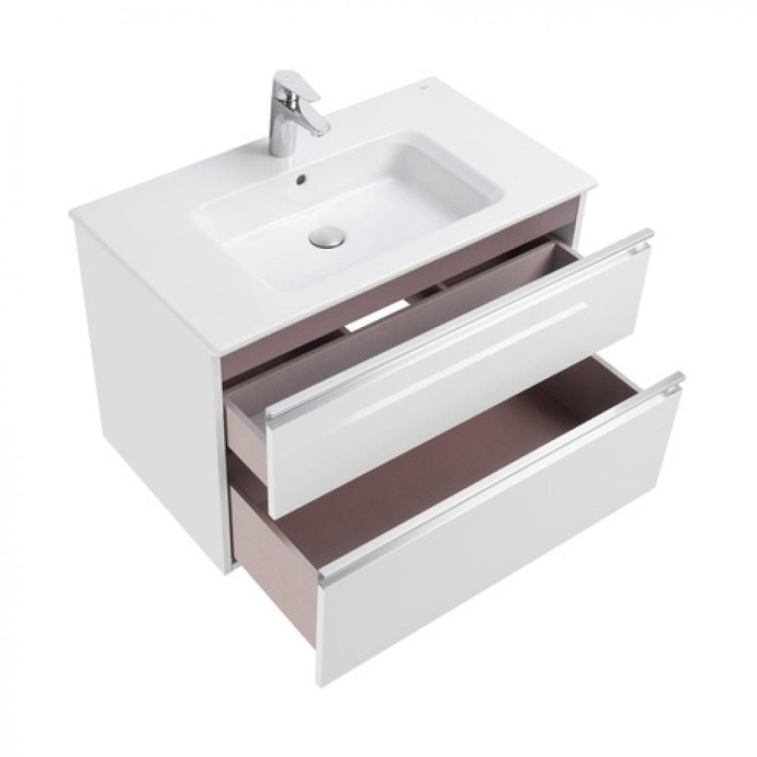 THE GAP Модуль д/раковины 800 мм, 2 ящика, белый глянец 857551806 - 3