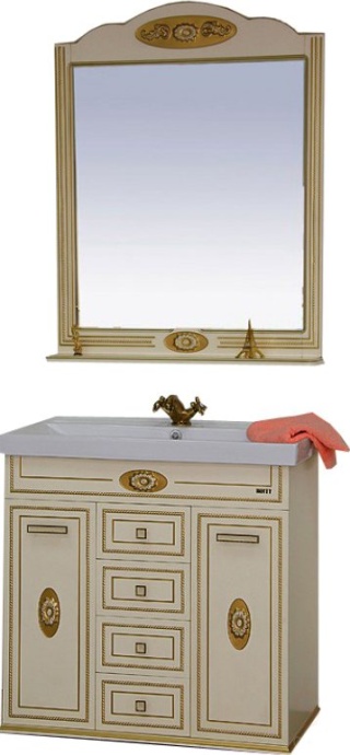 Зеркало Misty Roma 75 ясень патина Л-Ром02075-473Св - 4