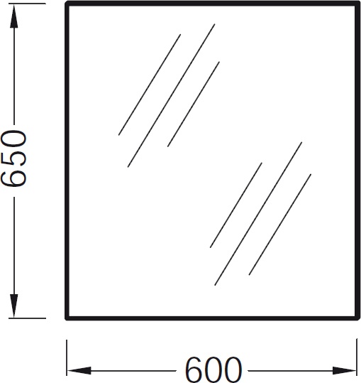 Мебель для ванной Jacob Delafon Struktura 60 белая, с 2 ящиками - 7