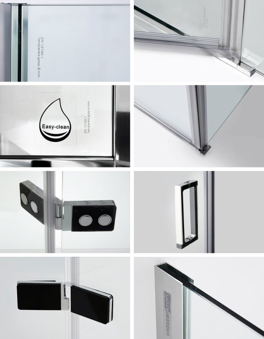 Душевой уголок Wasserkraft Aller Black 10H07RB 120x90 см 10H07RBLACK - 2