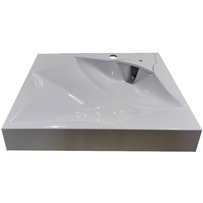 Раковина Stella Polar Элиза 60 на стиральную машину белый SP-00000723 - 1