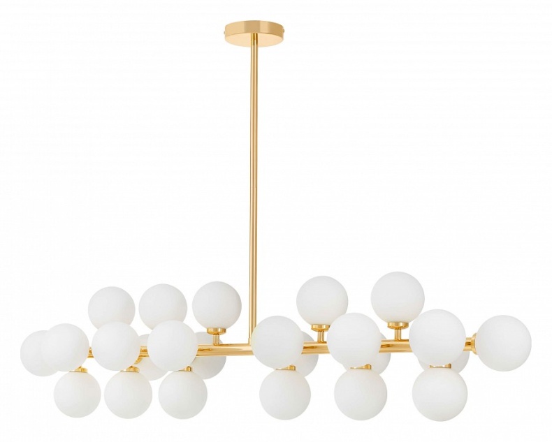 Люстра на штанге LUMINA DECO Marsiada LDP 6033-24 GD - 1