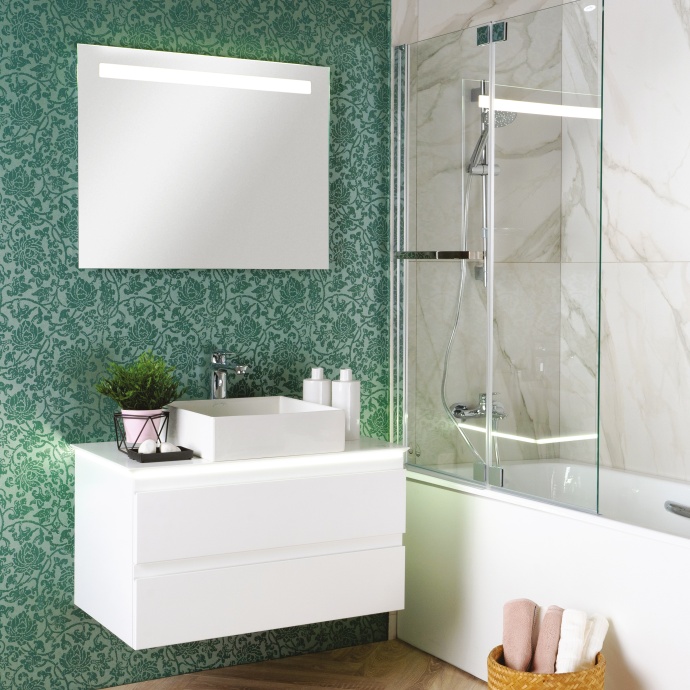 Тумба для комплекта Jacob Delafon Madeleine 80 белый блестящий EB2083-J5 - 1