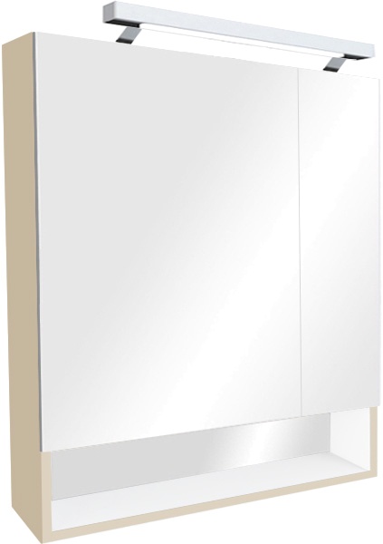 Зеркало-шкаф Roca Gap 80 бежевый ZRU9302700 - 0