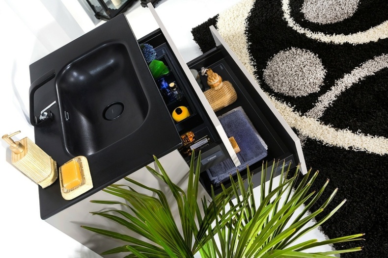 Тумба под раковину Armadi Art Vallessi 100 бежевый матовый 837-100-C mat - 11