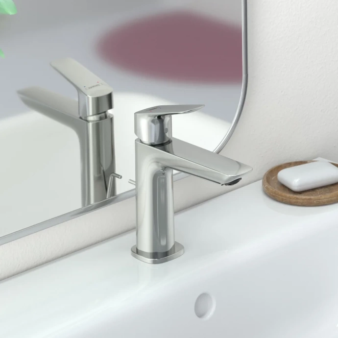 Смеситель для раковины Hansgrohe Logis Fine 110 с донным клапаном хром 71251000 - 2