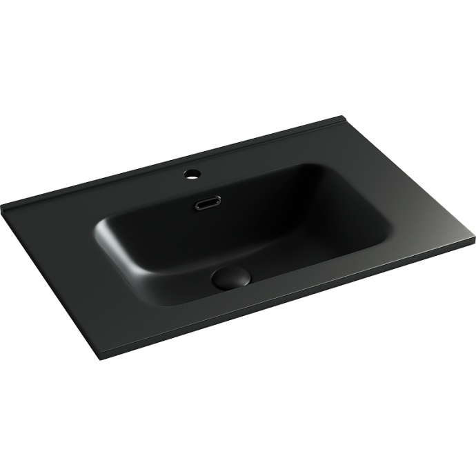 Накладная раковина Ceramica Nova Element 71х46 черная матовая CN7007MB - 0