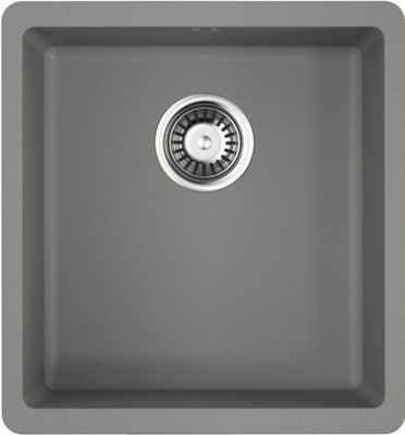 Мойка кухонная Omoikiri Kata 40-U-GR leningrad grey 4993397 - 0