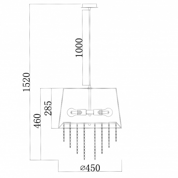 Подвесной светильник Escada Charm 652/3S White - 2