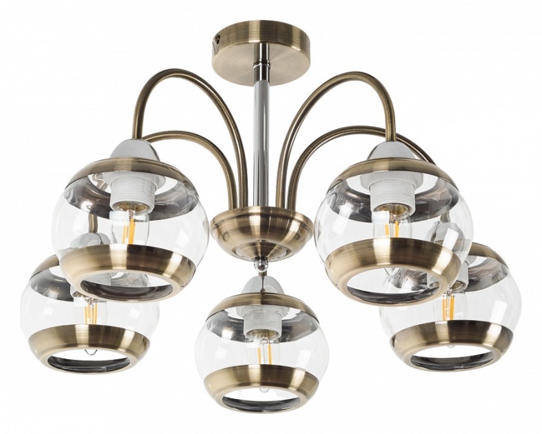 Люстра на штанге MyFar Kris MR1491-5C - 0