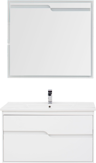 Зеркало Aquanet Модена 100 с подсветкой 198490 - 1