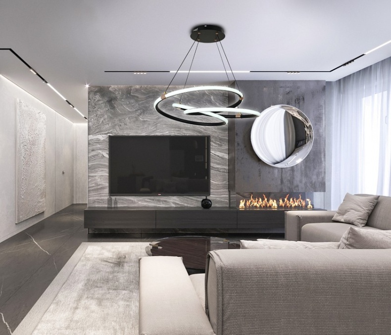 Подвесной светильник Natali Kovaltseva Smart home LED LAMPS 81291 - 7