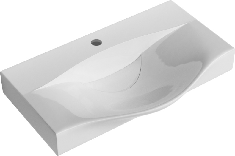 Мебельная раковина Aqwella 5 stars Бергамо 80 Ber.08.04.D - 0