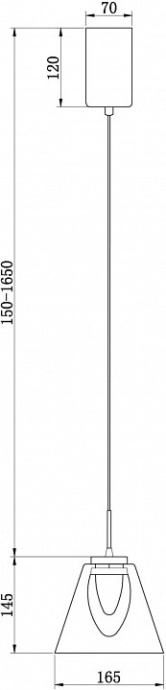 Подвесной светильник Freya Fume FR5399PL-L4BS - 2