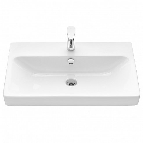 Тумба с раковиной Aquaton Сканди Doors 70 белый - светлое дерево 1A2789K0SDB20 - 9