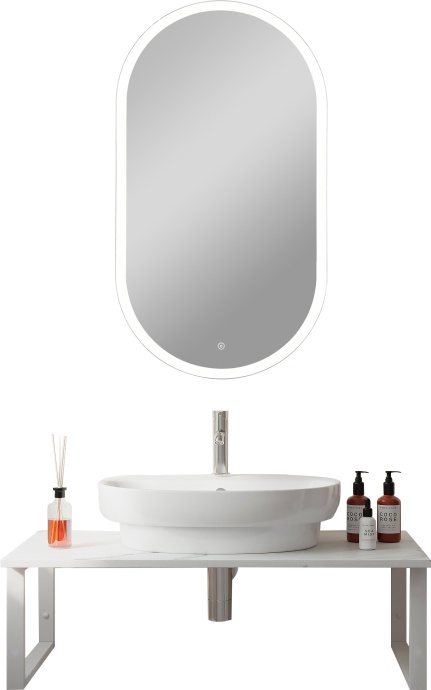 Мебель для ванной DIWO Элиста 100 белый мрамор, с раковиной Самара 0116 555941 - 2