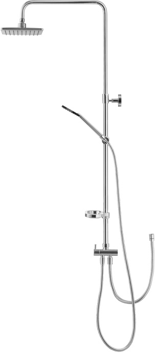 Душевая стойка Swedbe Calypso хром  5069 - 4