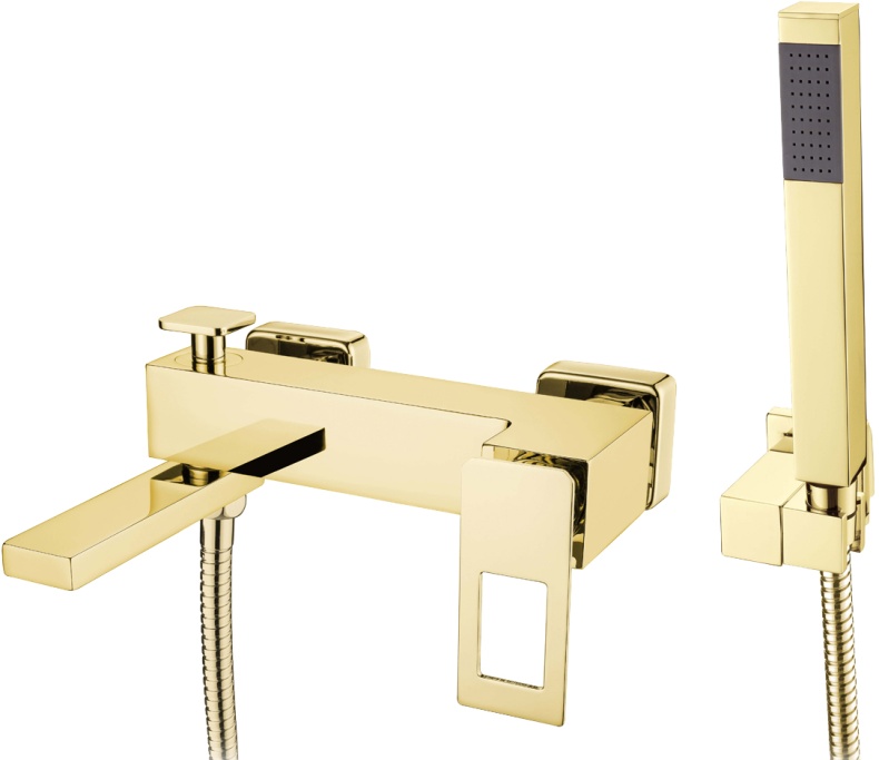 Смеситель Boheme Q 143-GG для ванны с душем - 0
