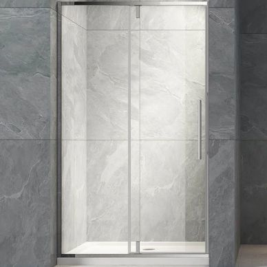 Душевая дверь в нишу Veconi Vianno VN-34 110 см профиль хром  VN34-110-01-C7 - 0