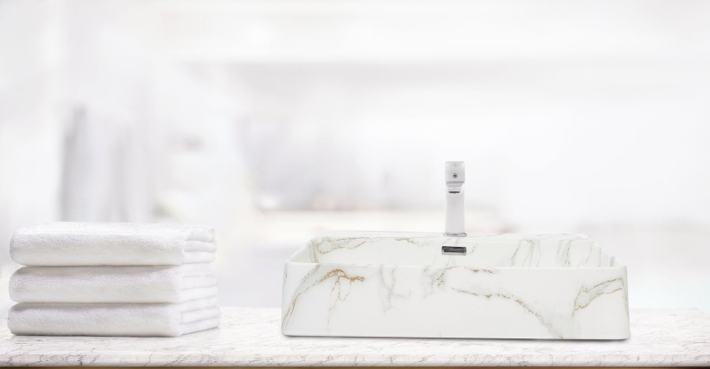 Раковина накладная Weltwasser WW ELBACH 2173 M845 60 белый - серый  10000004543 - 1