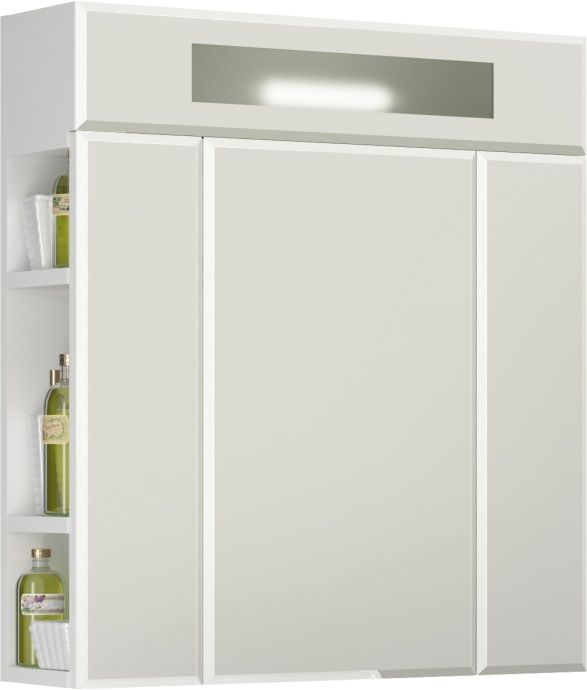 Мебель для ванной Vod-Ok Квадро 70 белая - 7