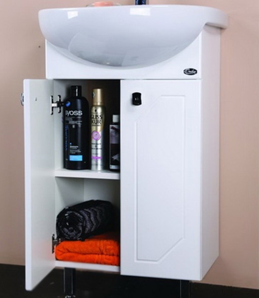 Тумба под раковину Onika Канны 50 белый  105003 - 2