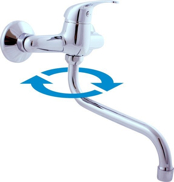 Смеситель для раковины Rav Slezak Sazava хром  SA001.5/22 - 0