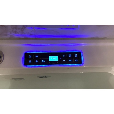 Акриловая ванна Frank 170х85 белая с гидромассажем 201099898 - 2